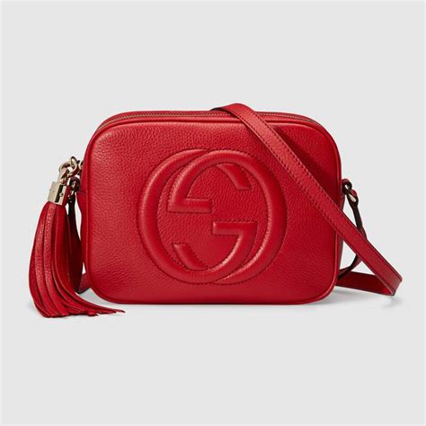 gucci soho disco bag red|gucci soho disco bag review.